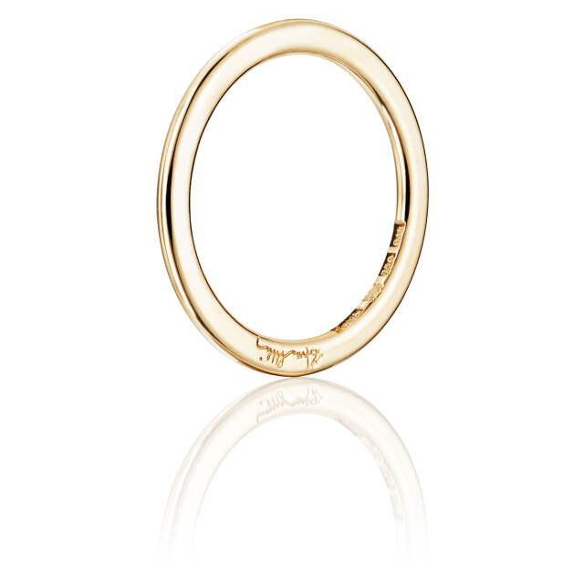 Love Bead Band Ring Guld