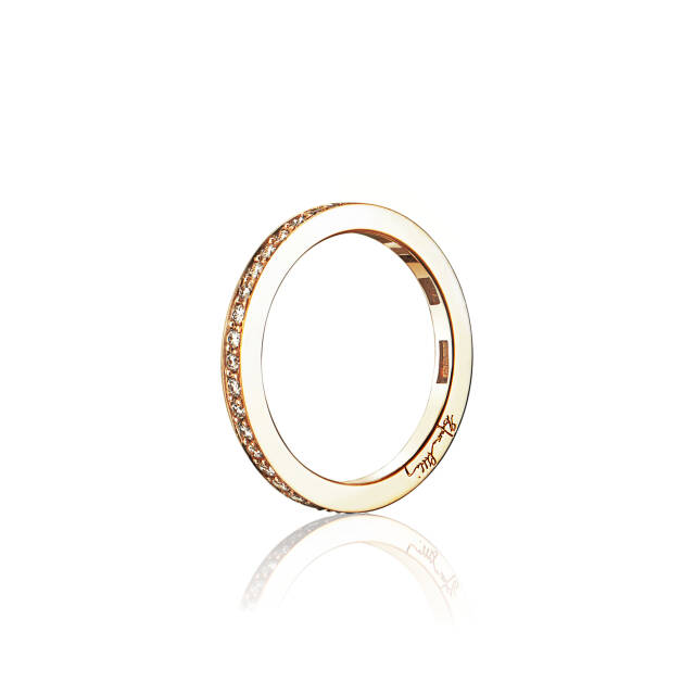 21 Stars & Signature Thin Ring Guld