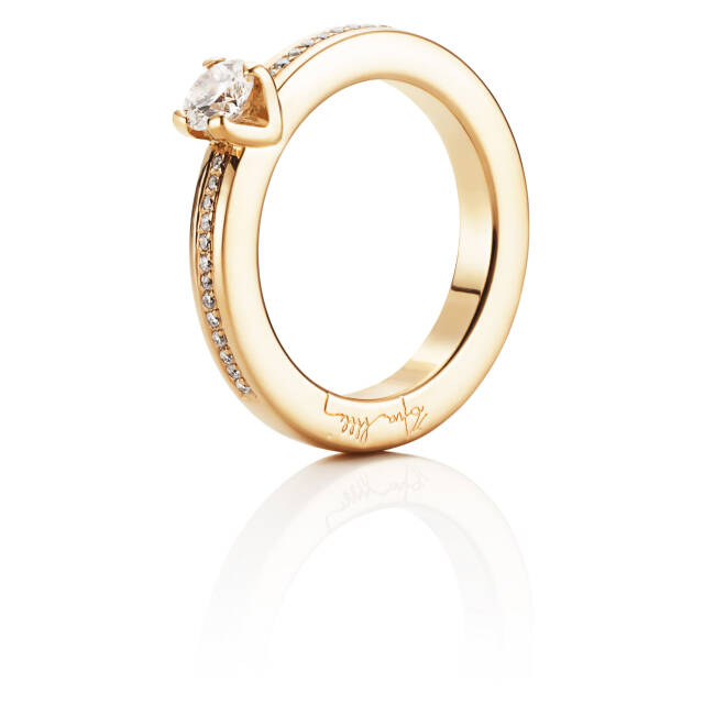 Heart To Heart 0.50 ct diamant Ring Guld