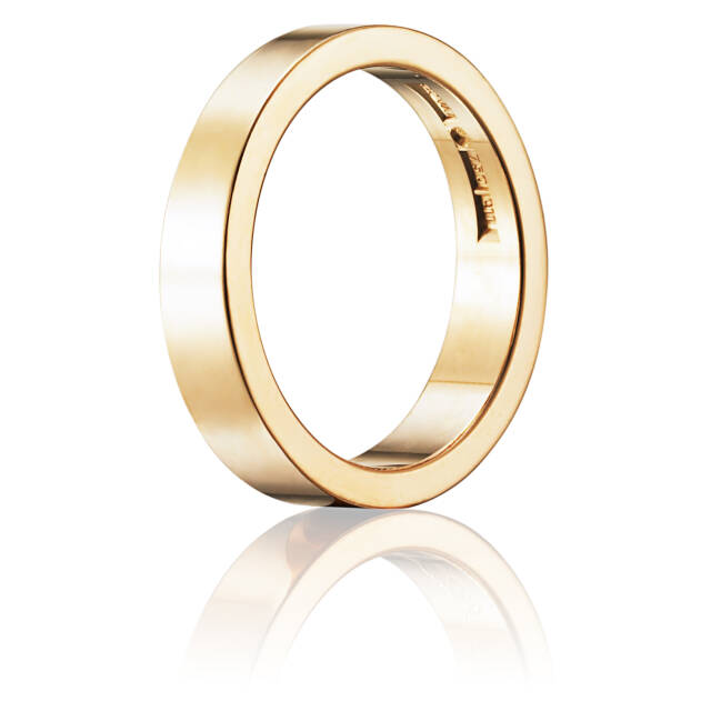 Irregular Slim Ring Guld