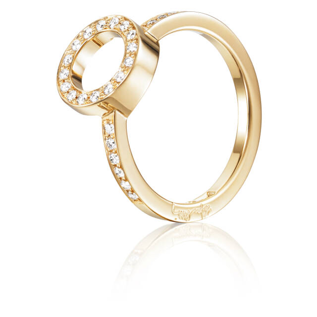 Circle Of Love I Ring Guld