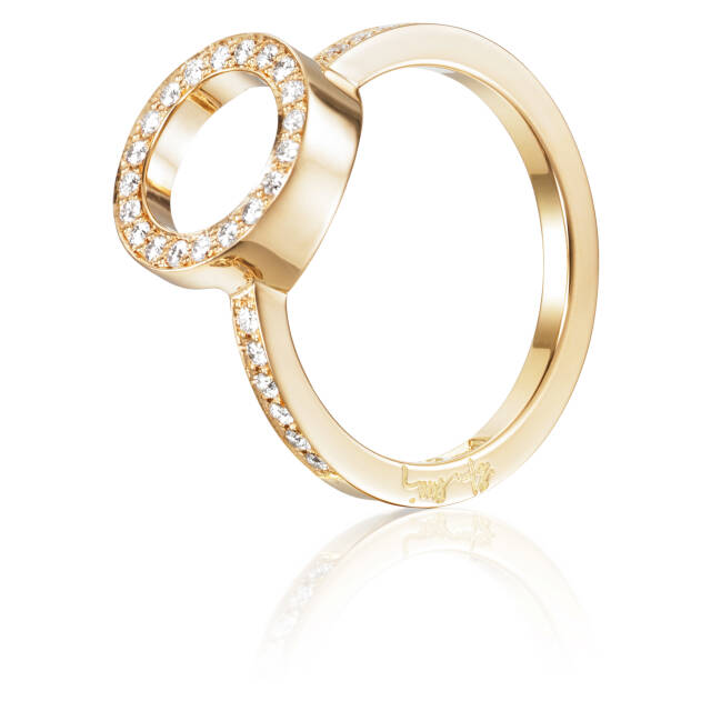 Circle Of Love II Ring Guld
