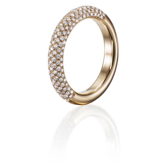 Million Stars Ring Guld