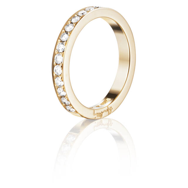 13 Stars & Signature Ring Guld