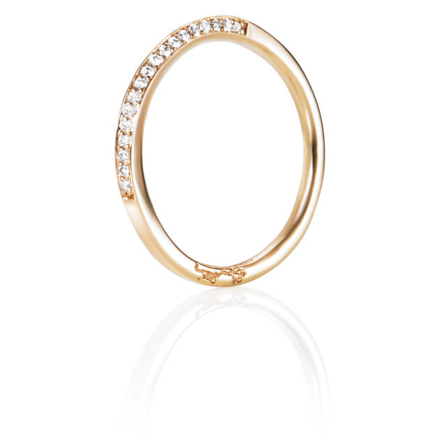 Sparkling Way Ring Guld