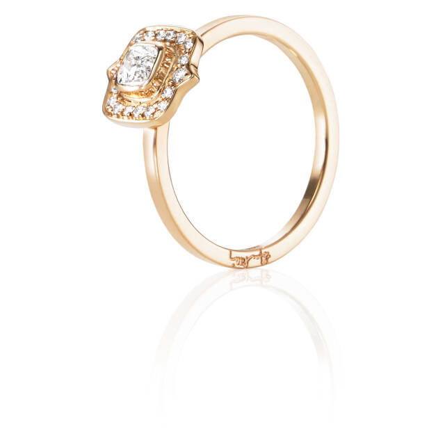 The Mrs 0.30 ct diamant Ring Guld