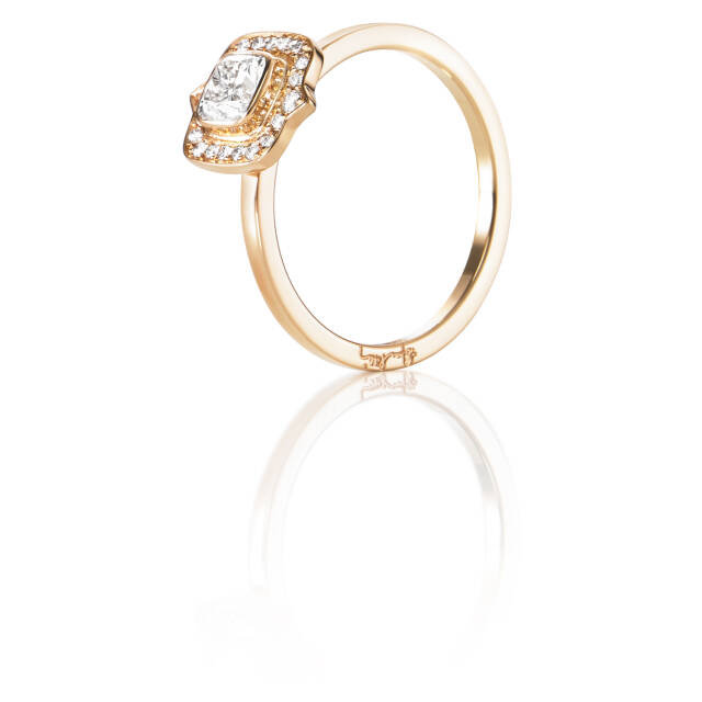 The Mrs 0.50 ct diamant Ring Guld
