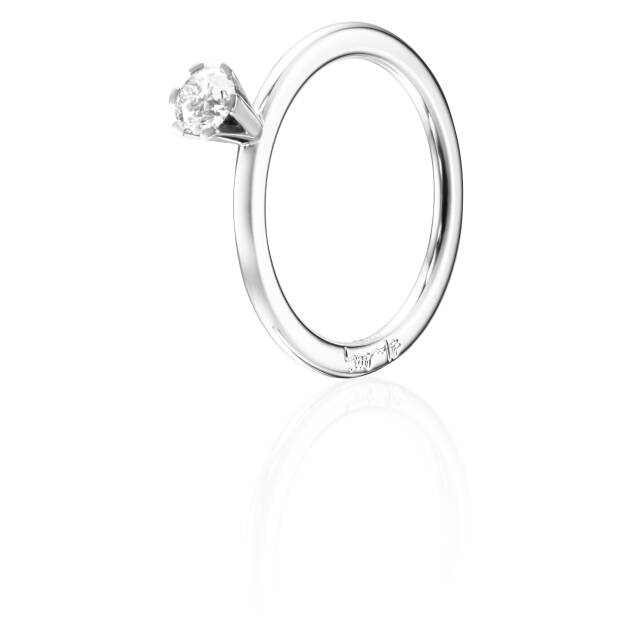 High On Love 0.30 ct diamant Ring Hvidguld