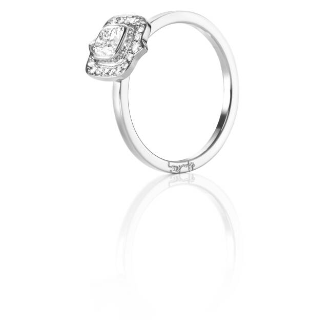The Mrs 0.50 ct diamant Ring Hvidguld