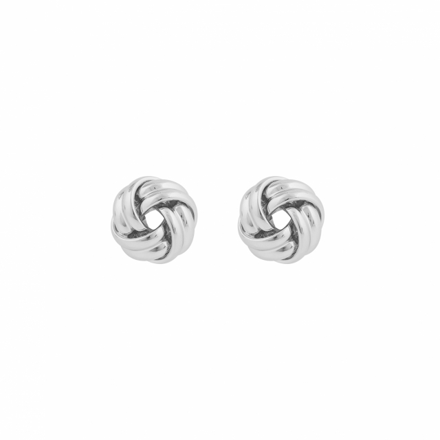 Soap knot ear Silver