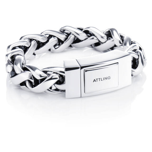 Mojo Wide Brace Armbånd Sølv