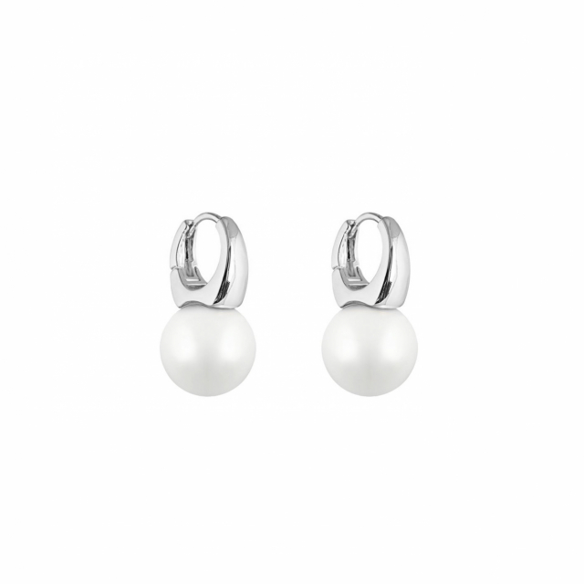 Jackie short Earrings Silver