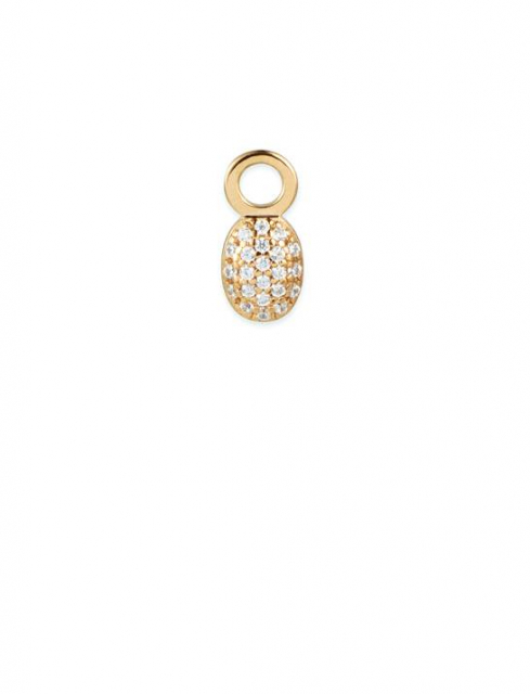 Love Bead Charm berlock diamant guld