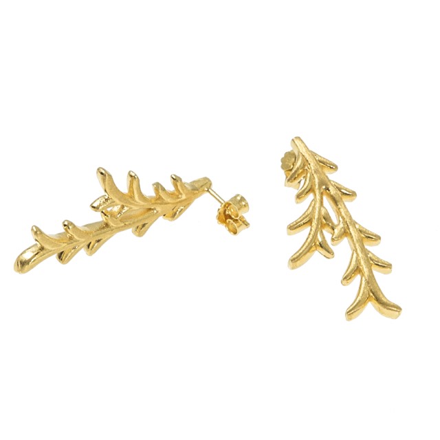 Tree twig Ørering Guld