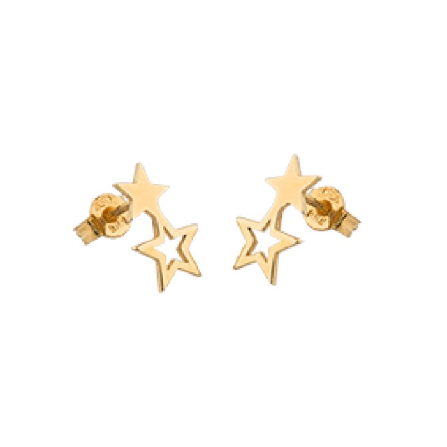 Double star Ørering Guld