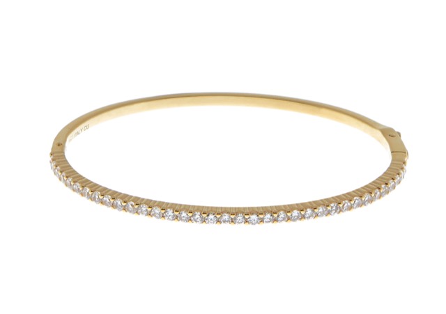 Two bangle brace Armbånd - guld