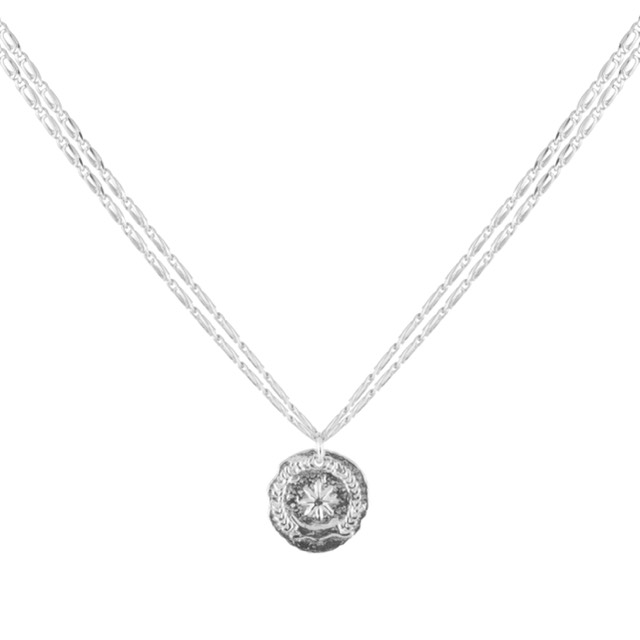 Victory long/short Halskæde 75-85 Sølv