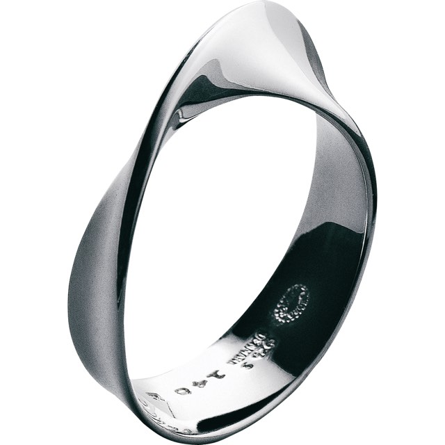 MOEBIUS Ring Sølv