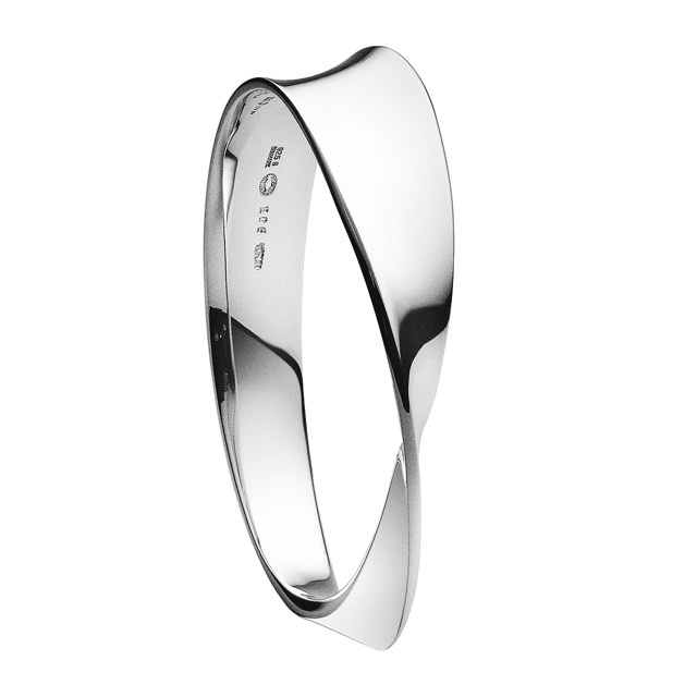 MOEBIUS BANGLE Armbånd Sølv