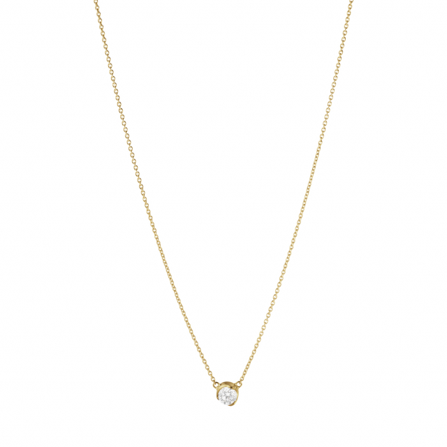 GJ SIGNATURE SOLITAIRE Pendant/Halskæde DIAMOND 0.20 CT