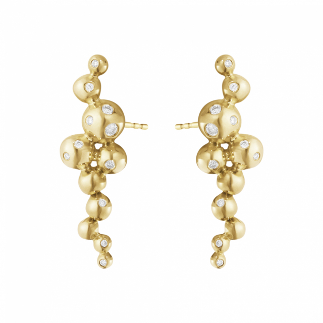 GRAPE SMALL Ørering GULD 0.08 CT