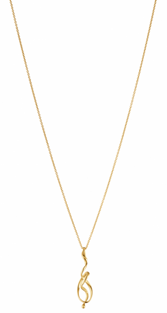 FORGET-ME-KNOT, Torun Necklace Gold