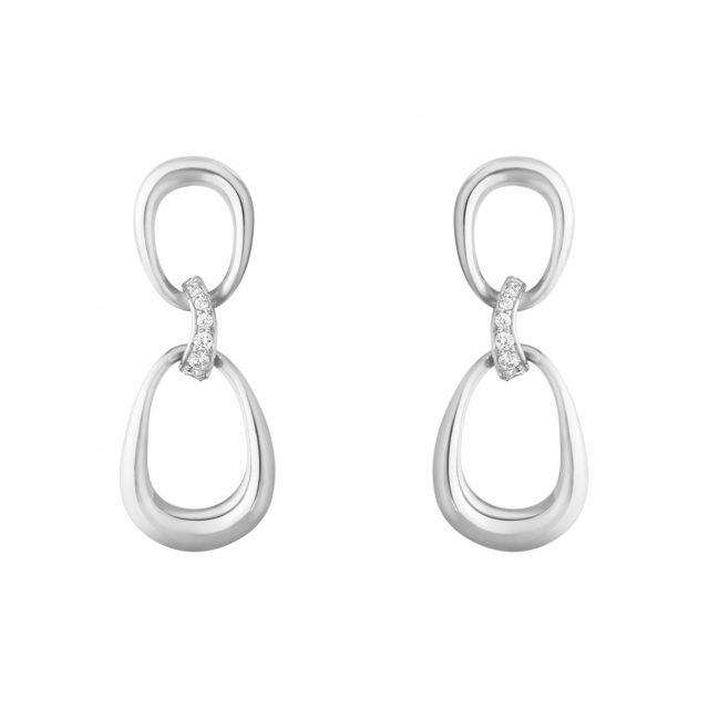 OFFSPRING Earrings Silver Diamonds 0.05ct