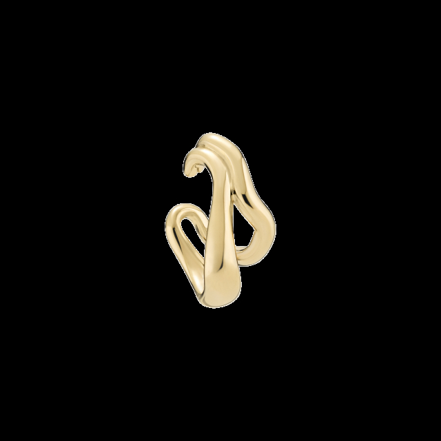 River Earcuff Goldplated Silver (One)