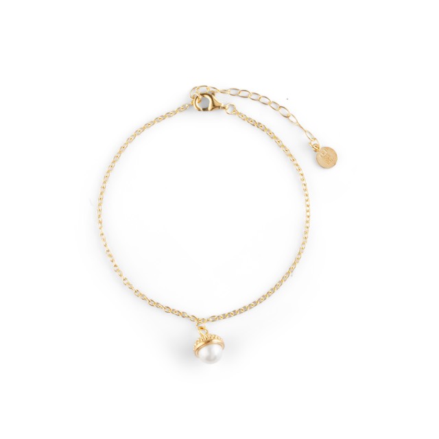 Pearl bubble brace Armbånd guld
