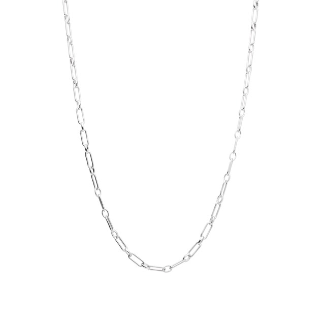 Globe clip neck Sølv 90-95 cm