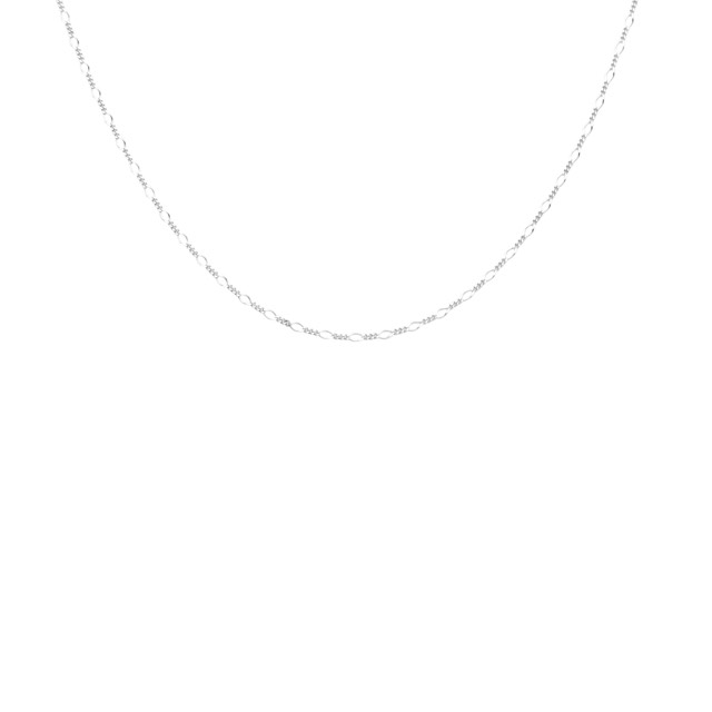 Figaro neck Sølv 40-45 cm