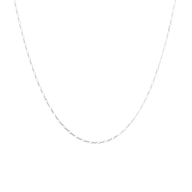 Figaro neck Sølv 60-65 cm