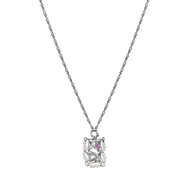 Raindrops Halskæde (Sølv)