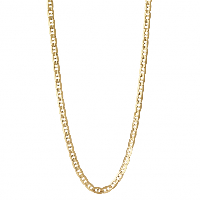 Carlo Necklace 50 Goldplated Silver (One)