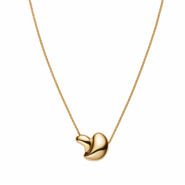 Sagene 55 Necklace Goldplated Silver