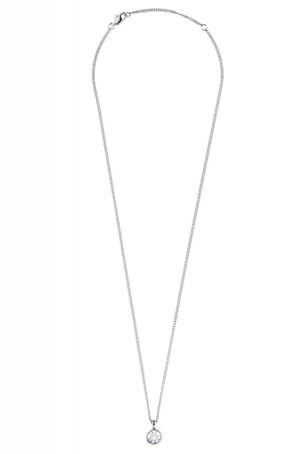 ETTE Sølv CRYSTAL Halskæde