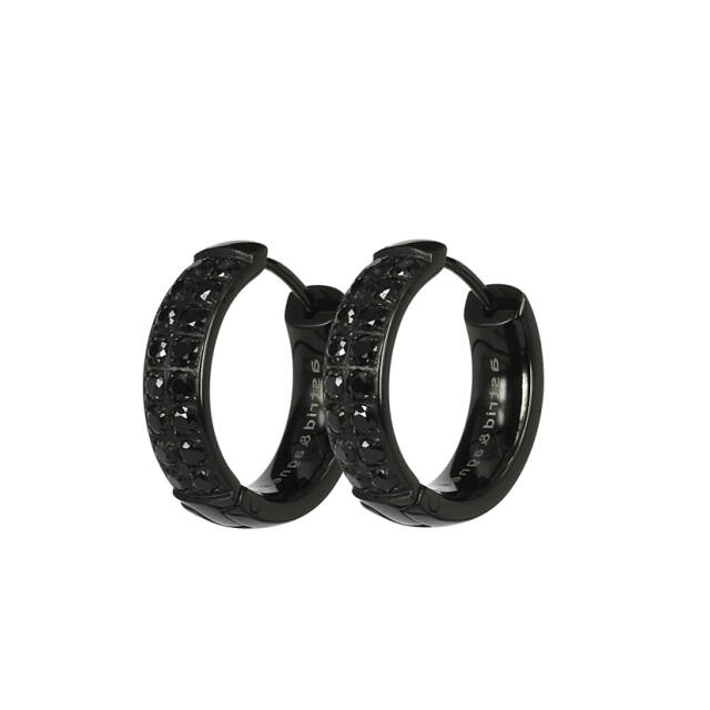 CLARISSA Øreringe Sort