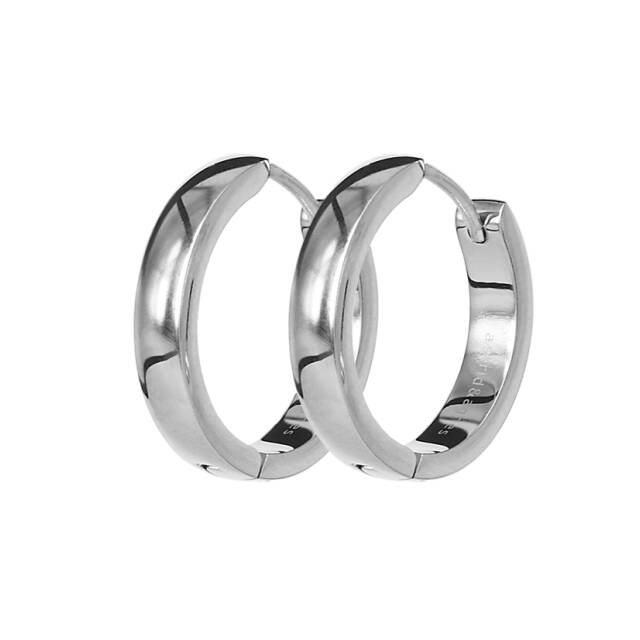 KLARA 20 mm Øreringe Stål