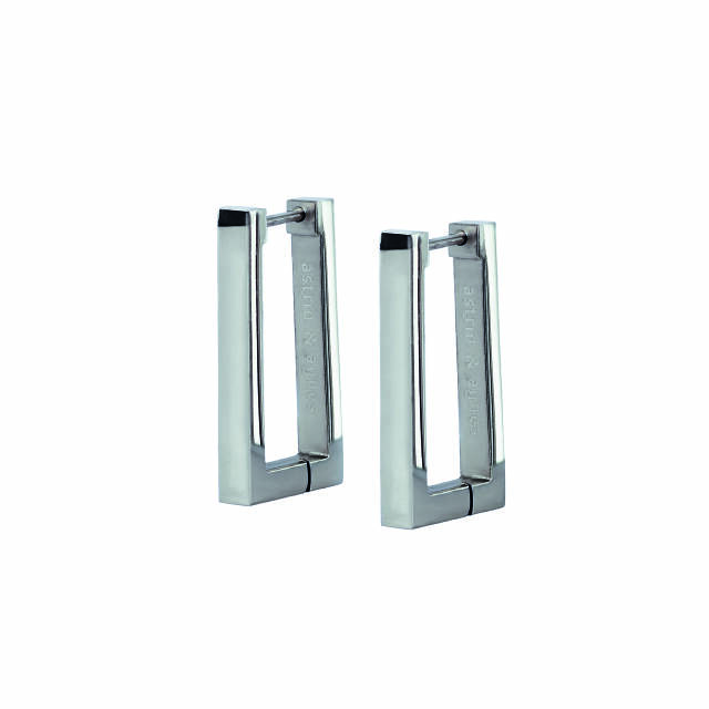 KATHY Long Øreringe Stål