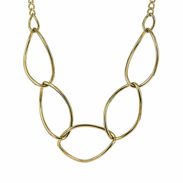 MILLA Big Halskæde Guld