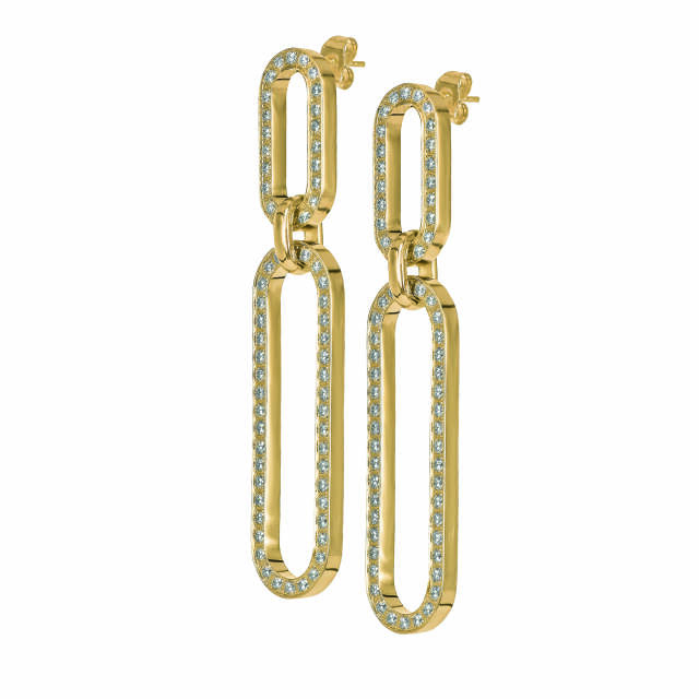 EXCELLENT Long Øreringe Guld