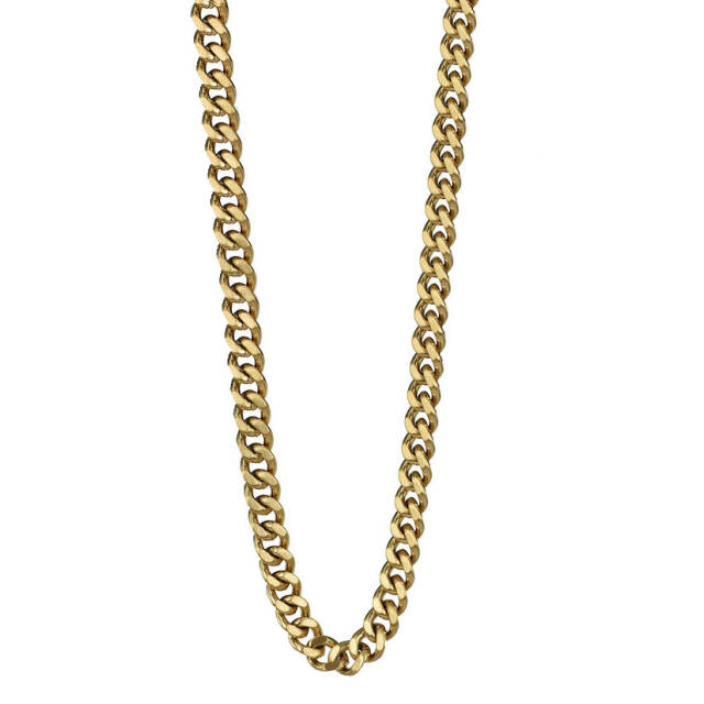 DYLAN Halskæde Matt Guld