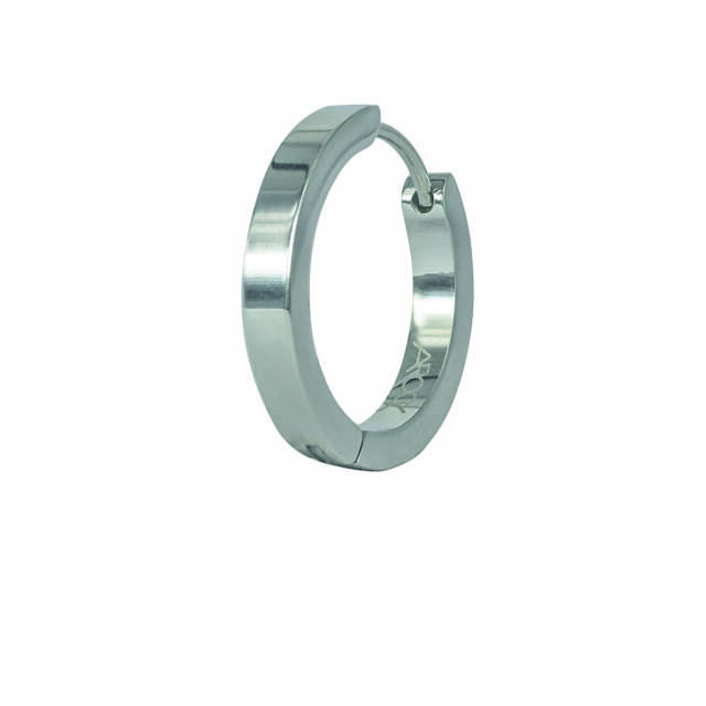 WILLE Øreringe Blankt Stål