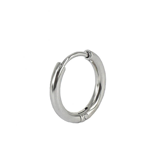 MILIAM 14mm Øreringe Stål