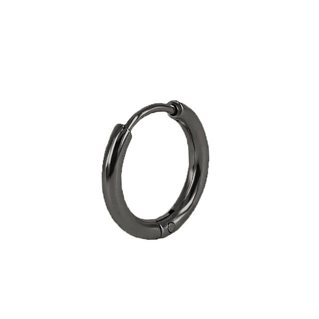 MILIAM 14mm Øreringe Gun Metal