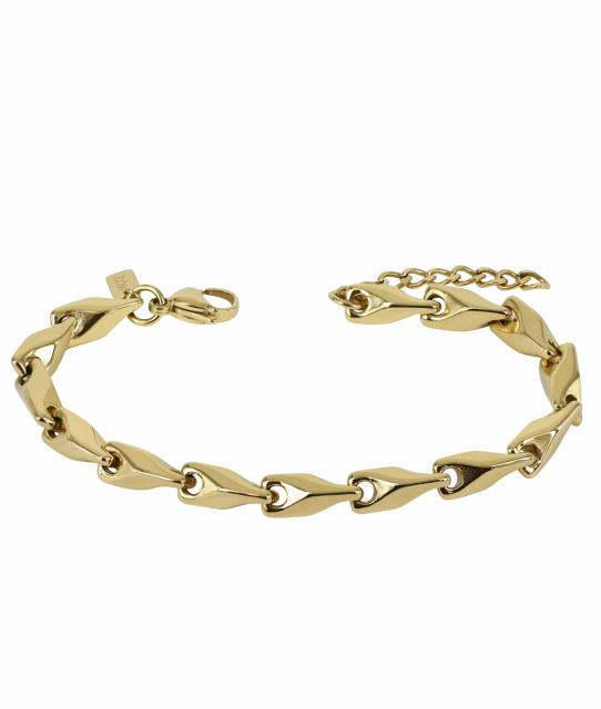 JAMES Wide Armbånd Guld