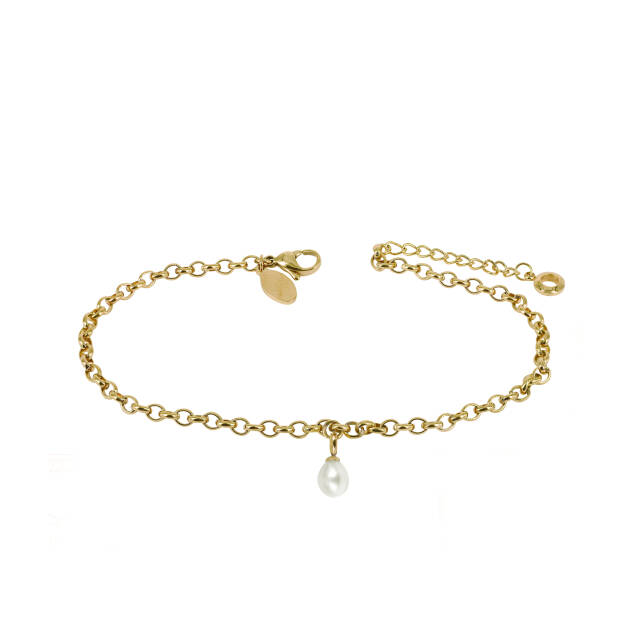PALMA Single ANKLET Armbånd Guld
