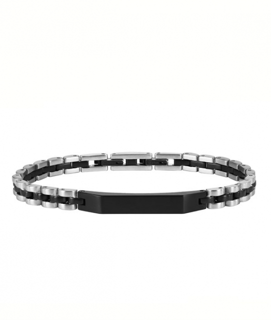 BEN Bracelet Steel/Black