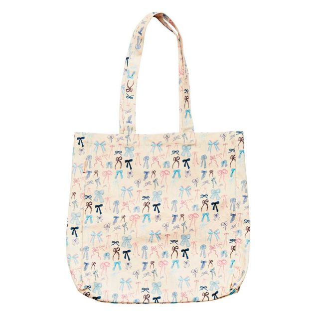 Canvas Totebag Cute Bows