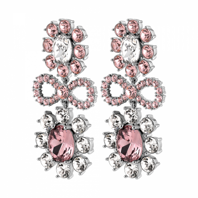 LILLIAN Sølv ROSE/CRYSTAL